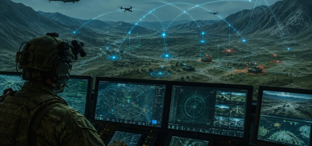 Create a reality image for Defense Situational Awareness Technology